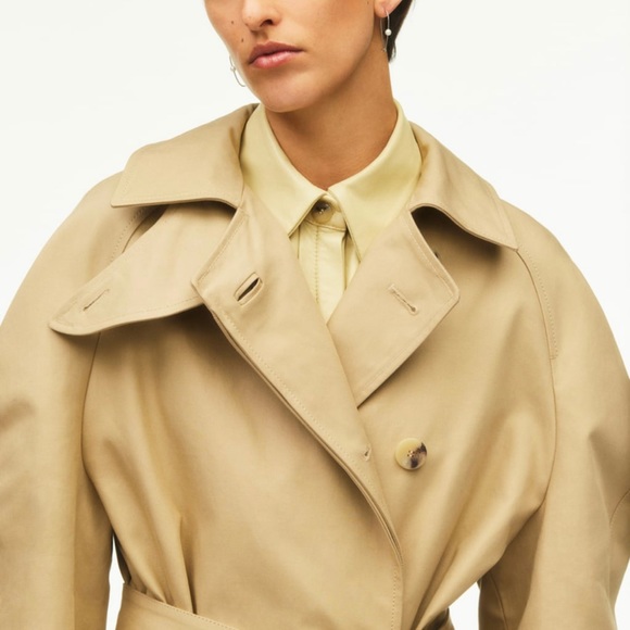 NWT ZARA OVERSIZED TRENCH LIMITED EDITION SIZE XS - Picture 2 of 4